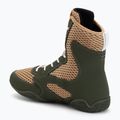 Férfi bokszcipő Venum Contender Boxing military green/sand 3