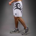 Férfi edzőshort Venum x Mike Tyson Tiger Training optical white/deep black 4