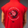Férfi kapucnis pulóver Venum x Mike Tyson Tiger Sleeveless Hoodie intense red/deep black 6