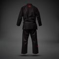 GI brazilira jiu-jitsu Venum Roger Gracie Academy BJJ black/red 2