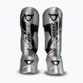 Sípcsont- és lábfejvédők Venum Ringhorns Charger Shin silver/black 2