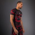 Férfi rashguard Venum Matupa Short Sleeve black/red/silver 3