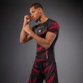 Férfi rashguard Venum Matupa Short Sleeve black/red/silver 4