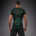 Férfi rashguard Venum Matupa Short Sleeve black/green/gold 2