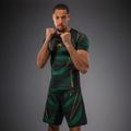 Férfi rashguard Venum Matupa Short Sleeve black/green/gold 4