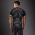 Férfi rashguard Venum Matupa Short Sleeve black/grey/gold 2