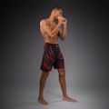 Férfi edzőshort Venum Matupa Fightshorts black/red/silver 2