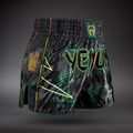 Férfi edzőshort Venum Matupa Muay Thai black/green/gold 3