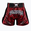 Férfi edzőshort Venum Wolf Attack Muay Thai Shorts black/red