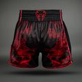 Férfi edzőshort Venum Wolf Attack Muay Thai Shorts black/red 2