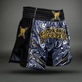 Férfi edzőshort Venum Wolf Attack Muay Thai Shorts black/grey 3