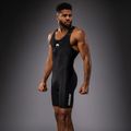 Férfi overál Venum Challenger Wrestling Singlet black 3