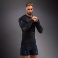 Férfi hosszú ujjú rashguard Venum Thunder Dragon black/royal blue 3