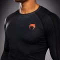 Férfi hosszú ujjú rashguard Venum Thunder Dragon black/grey/copper 5