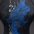 Férfi rashguard Venum Thunder Dragon black/royal blue 5