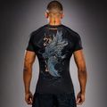 Férfi rashguard Venum Thunder Dragon black/grey/copper 2