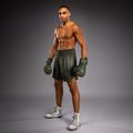 Férfi boksznadrág Venum Stealth Boxing Khaki/Dark Green 4