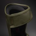 Sípcsont- és lábfejvédők Venum Stealth Shin khaki/dark green 4