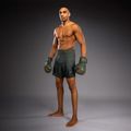Férfi edző rövidnadrág Venum Stealth Khaki/Dark Green 4