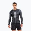Férfi hosszú ujjú rashguard Venum Karate Combat black/grey