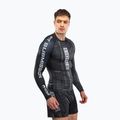 Férfi hosszú ujjú rashguard Venum Karate Combat black/grey 3