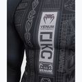 Férfi hosszú ujjú rashguard Venum Karate Combat black/grey 5
