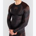 Férfi hosszú ujjú rashguard Venum No-Gi 6.0 Rashguard black/brown 6