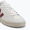Férfi cipők VEJA V-12 Leather white/marsala/navy 7