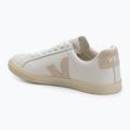 Női cipők VEJA Esplar Logo Leather white/sable 3