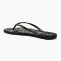 Női flip-flop papucs ROXY Viva Stamp II black/white 3
