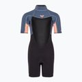 Gyermek úszóhab ROXY 2/2 Prologue Girl BZ SS SP FL 2021 cloud black/powderdgrey/sunglow 2