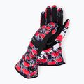 Női snowboard kesztyű ROXY Cynthia Rowley 2021 true black/white/red