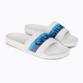 Férfi flip-flopok Quiksilver Rivi Wordmark Slide white/white/blue 5