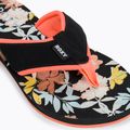Női flip flopok ROXY Coastin Print 2021 black print 7