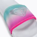 Gyermek flip-flopok ROXY Slippy Neo G 2021 white/crazy pink/turquoise 7
