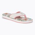 Női flip flopok ROXY Coastin Print 2021 white/pink