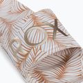 Női flip-flopok ROXY Slippy Printed 2021 white/tan 7