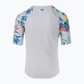 Gyermek úszó póló ROXY Printed 2021 bright white/surf trippin 2