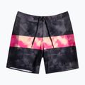 Quiksilver férfi úszónadrág Highlite Arch 19  szürke-rózsaszín EQYBS04648-MJY6 5