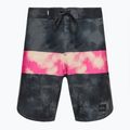 Quiksilver férfi úszónadrág Highlite Arch 19  szürke-rózsaszín EQYBS04648-MJY6