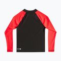 Quiksilver Next Gen gyermek úszópóló tüzes korall színben 2