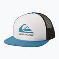 Gyermek baseball sapka Quiksilver Foamslayer Youth white/blue