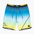 Quiksilver Surfsilk 16  gyermek úszónadrág kék és sárga EQBBS03616-GDJ6