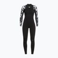 Női búvárruha ROXY 3/2 Elite XT ST Printed FZ GBS 2021 true black/black flowers
