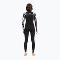 Női búvárruha ROXY 3/2 Elite XT ST Printed FZ GBS 2021 true black/black flowers 3