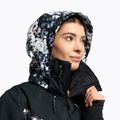 Női snowboard kabát ROXY Presence Parka 2021 true black black flowers 5