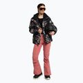 Női snowboard kabát ROXY Jetty 2021 true black tropical cyanotype 2