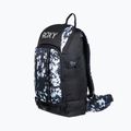 Női snowboard hátizsák ROXY Tribute 2021 true black black flowers 7