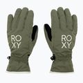 Női snowboard kesztyű ROXY Freshfields 2021 deep lichen green 3