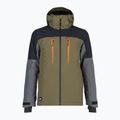 Quiksilver Mission Plus férfi snowboard dzseki fekete-zöld EQYTJ03371